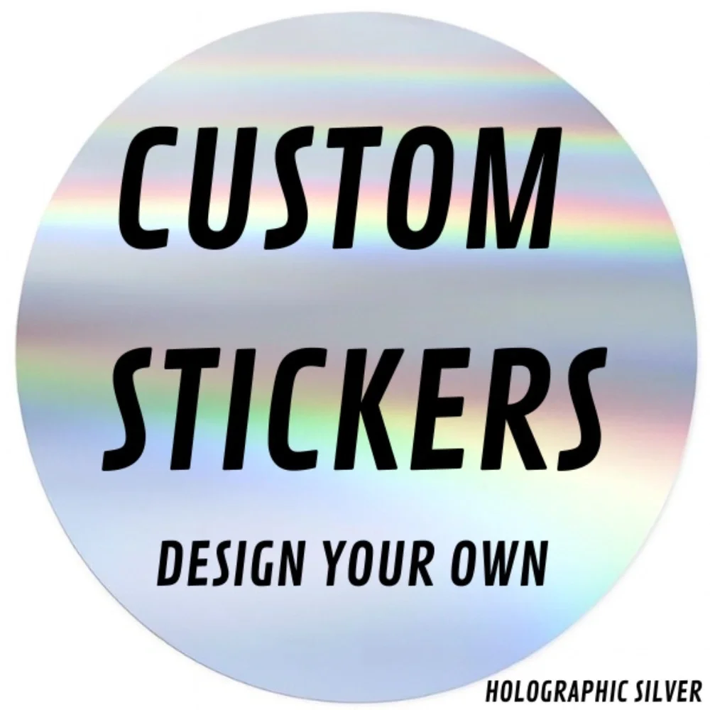 Custom Logo Stickers 2” Round Personalized Labels for Small Business Sticker